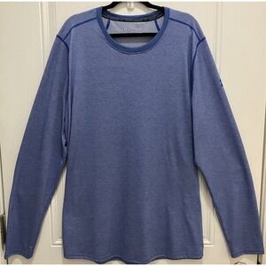 Under Armour Men's 3XL Long Sleeve Heat Gear Shirt Blue Style #1298397